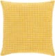 Surya Waffle Saffron 22"x22" Pillow Shell with Polyester Insert-0