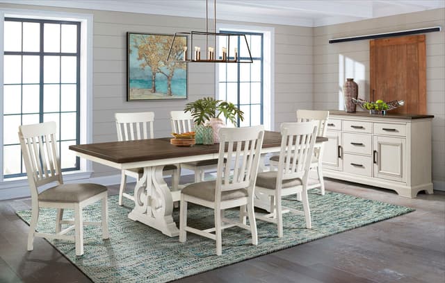 Intercon 7 Piece Drake Dining Table and Chairs Set-0