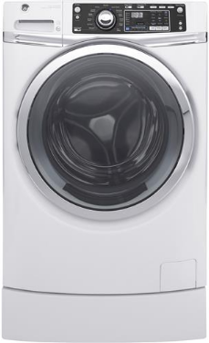 GE® Front Load Washer-White Sold with matching Dryer only-0