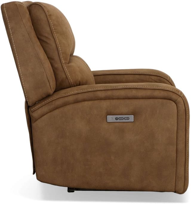 Flexsteel® Nirvana Saddle Power Recliner with Power Headrest-3