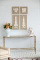 A & B Home 2-Piece Beige/Washed White Wall Art Set-2