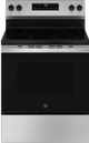 GE® 400 Series 30" Stainless Steel Freestanding Electric Range-0