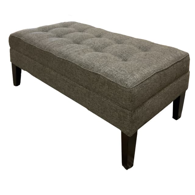 England Furniture® Buddy Cocktail Gray Ottoman-0