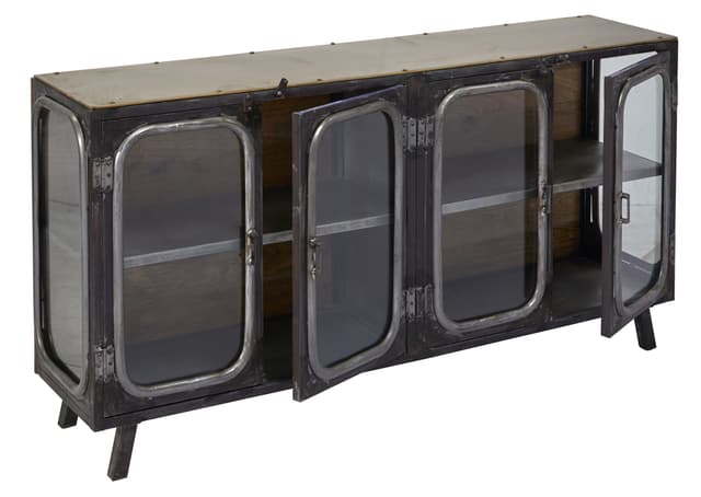 Jaipur Furniture Thorndike 4 Door 70" Cabinet-2