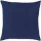 Surya Sanya Bay Bright Blue 22"x22" Pillow Shell with Polyester Insert-1