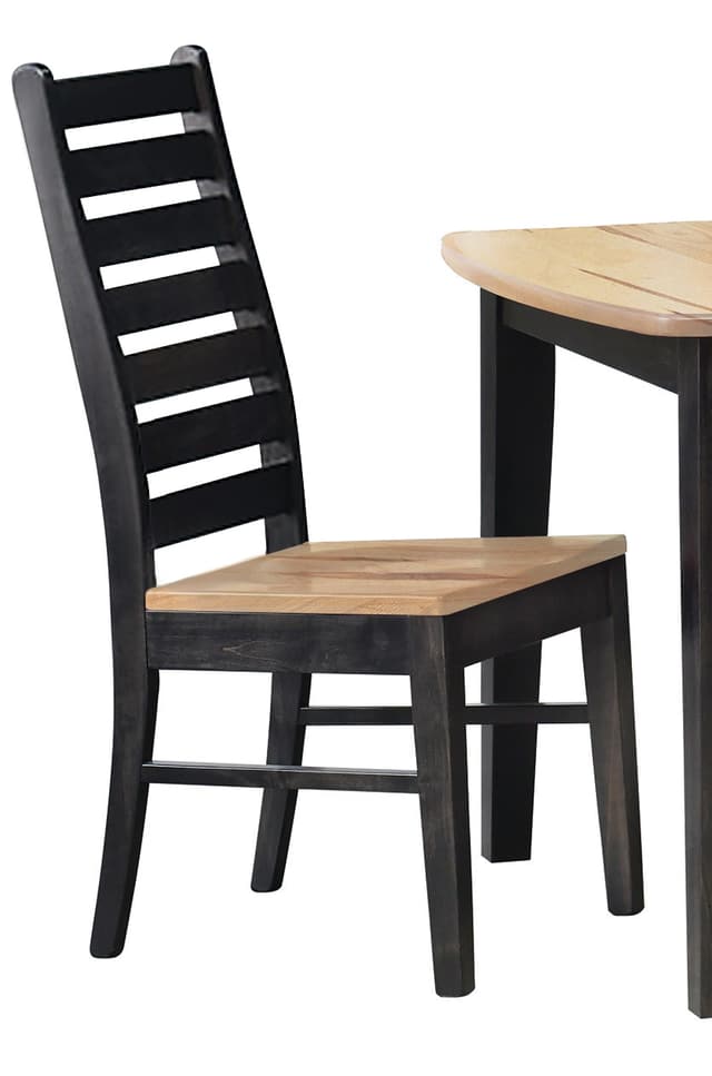 Country View Woodworking Amish Handcrafted Wormy Maple 7 Piece Dining Set-2