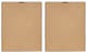 Olliix by Madison Park Posh Postures 2 Pieces Black and White Foiled Single Mat Framed Wall Art Set-4