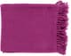 Surya Thelma Bright Pink 50"x60" Throw Blanket-0