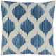 Surya Ogee Bright Blue 18"x18" Pillow Shell with Polyester Insert-0