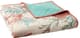 Olliix by Madison Park Coral Pebble Beach Oversized Cotton Quilted Throw-0