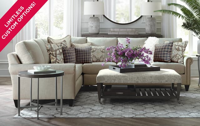 Bassett® Furniture C000 Custom Sectional-0