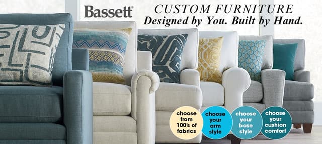 Bassett® Furniture C000-92SF Custom Sofa-1
