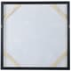 A & B Home Blue/Gray Flower Motif Wall Art-3