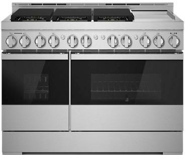 Jenn Air Noir 47 88 Stainless Steel Pro Style Gas Range