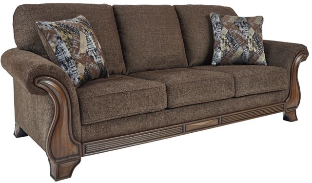 Benchcraft Miltonwood Teak Sofa -8550638 Comfort Center 