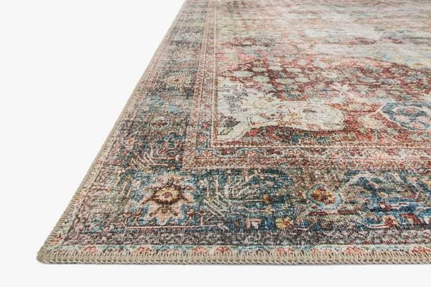 Loloi® Rugs Loren Brick / Multi 5" x 8" Rug-3