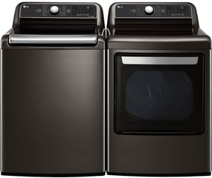 LG Black Steel Laundry Pair