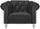 New Classic® Home Furnishings Emma Black Crystal Chair-1