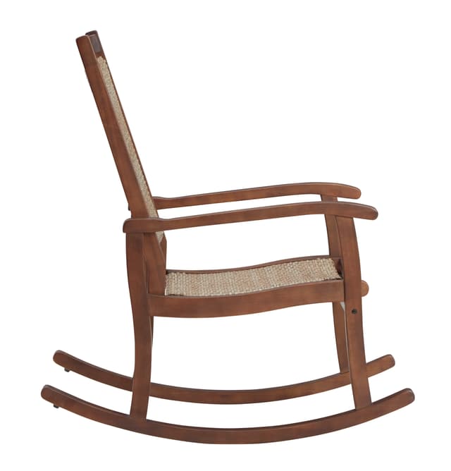 Signature Design by Ashley® Emani Natural Brown Rocking Chair-3