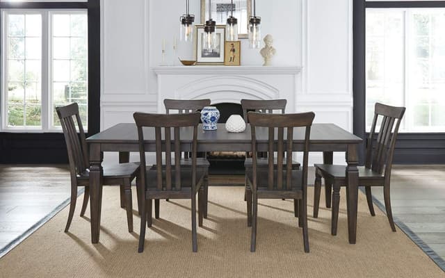 A-America® Kingston Dusty Black Dining Table-1