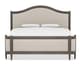 Durham Furniture Prominence Queen Grand Upholstered Bed - Truffle-0