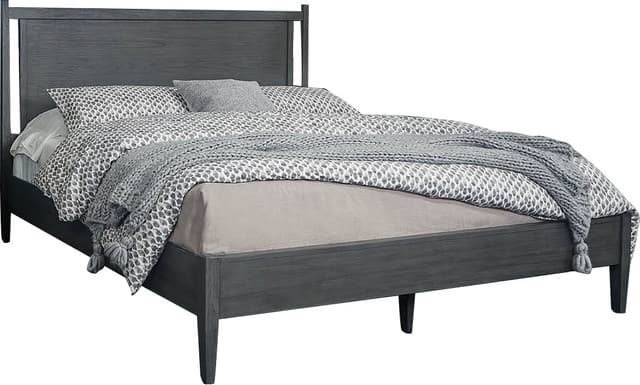 Aspenhome® Gray Queen Panel Bed-0