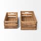 Mercana - Gemini Decorative Wood Box Set of 2-4