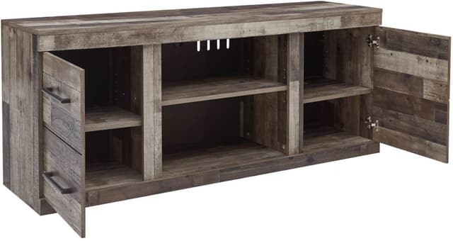 Signature Design by Ashley® Derekson Multi Gray Entertainment Wall Stand-4