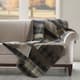 Olliix by Woolrich Taupe Winter Plains Quilted Throw Blanket-0