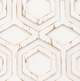Olliix by INK+IVY Ralston White Wooden Wall Art with Pattern-4