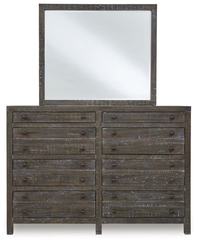 Modus Furniture Townsend Gunmetal Dresser and Mirror-0
