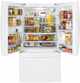 GE® 36" 27.0 Cu. Ft. White French Door Refrigerator-3