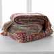 Surya Tabitha Burnt Orange 50"x60" Throw Blanket-3