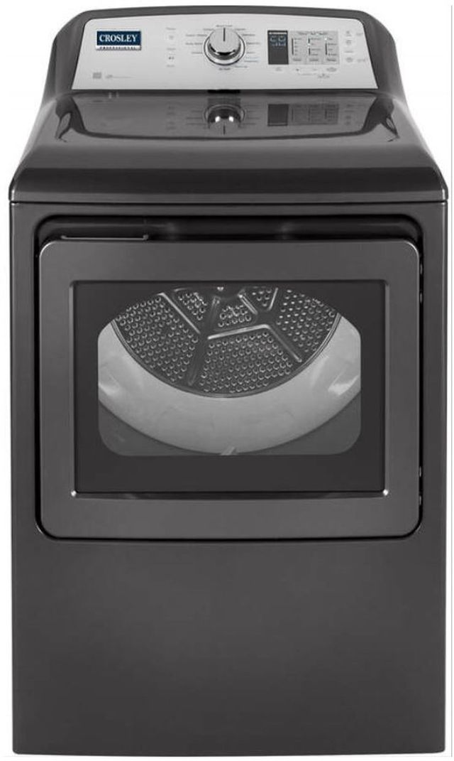 Crosley Professional® 7.4 Cu. Ft. Diamond Gray Electric Dryer