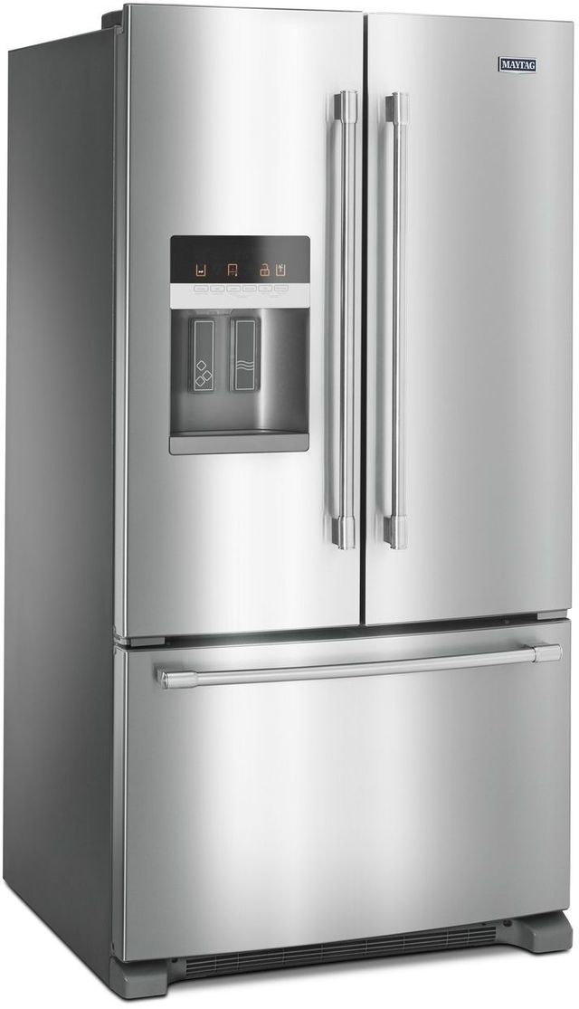 Maytag® 24.70 Cu. Ft. Fingerprint Resistant Stainless Steel French Door Fingerprint Resistant Stainless Steel Refrigerator