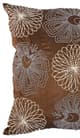 A & B Home Posie Brown Throw Pillow-1