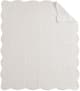 Olliix by Madison Park White Tuscany Oversized Quilted Throw with Scalloped Edges-0