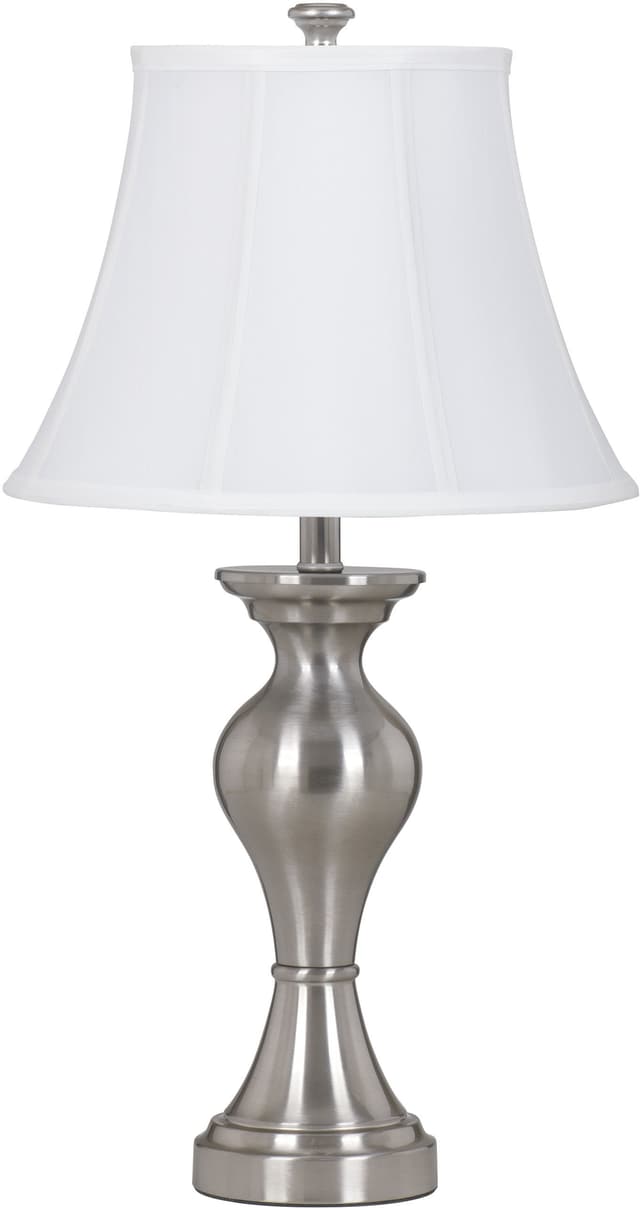 Signature Design by Ashley® Rishona Brushed Silver Table Lamp-0