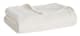 Olliix by Madison Park Freshspun Basketweave Cream Twin Cotton Blanket-1