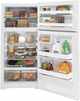 GE® 28" 15.6 Cu. Ft. White Top Freezer Refrigerator-2