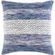 Surya Levi Denim 20"x20" Toss Pillow with Polyester Insert-0