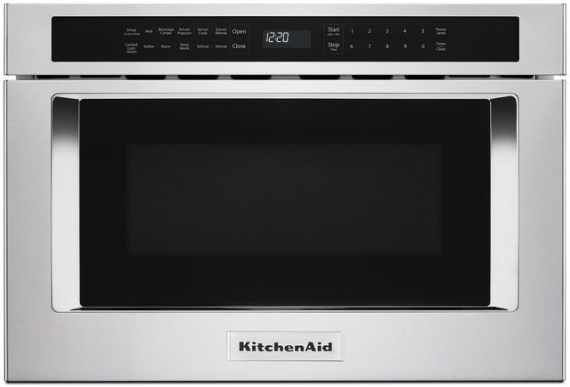 Kitchenaid 23 88 Stainless Steel Under Counter Microwave Oven