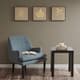 Olliix by Madison Park Golden Harvest 3 Piece Gold Framed Canvas Set-3
