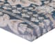 Olliix by Madison Park Weathered Damask Walls 3 Pieces Blue Printed Linen Set-3
