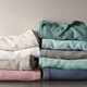 Olliix by Madison Park Egyptian Cotton Blue Twin Blanket-4
