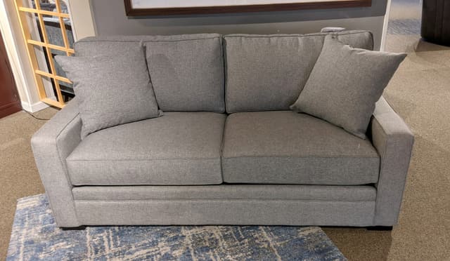 Jonathan Louis Taylor Gray Full Sleeper Loveseat-0