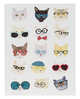Olliix by Intelligent Design Hip Cat Multi Printed MDF Box-0