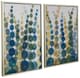 A & B Home 2-Piece Blue/Green Serene Printed Acrylic Wall Art Set-0
