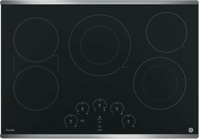 Ge Profile Series 29 88 Black With Stainless Steel Electric