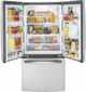 GE® 33" 18.6 Cu. Ft. Fingerprint Resistant Stainless Steel Counter Depth French Door Refrigerator-3